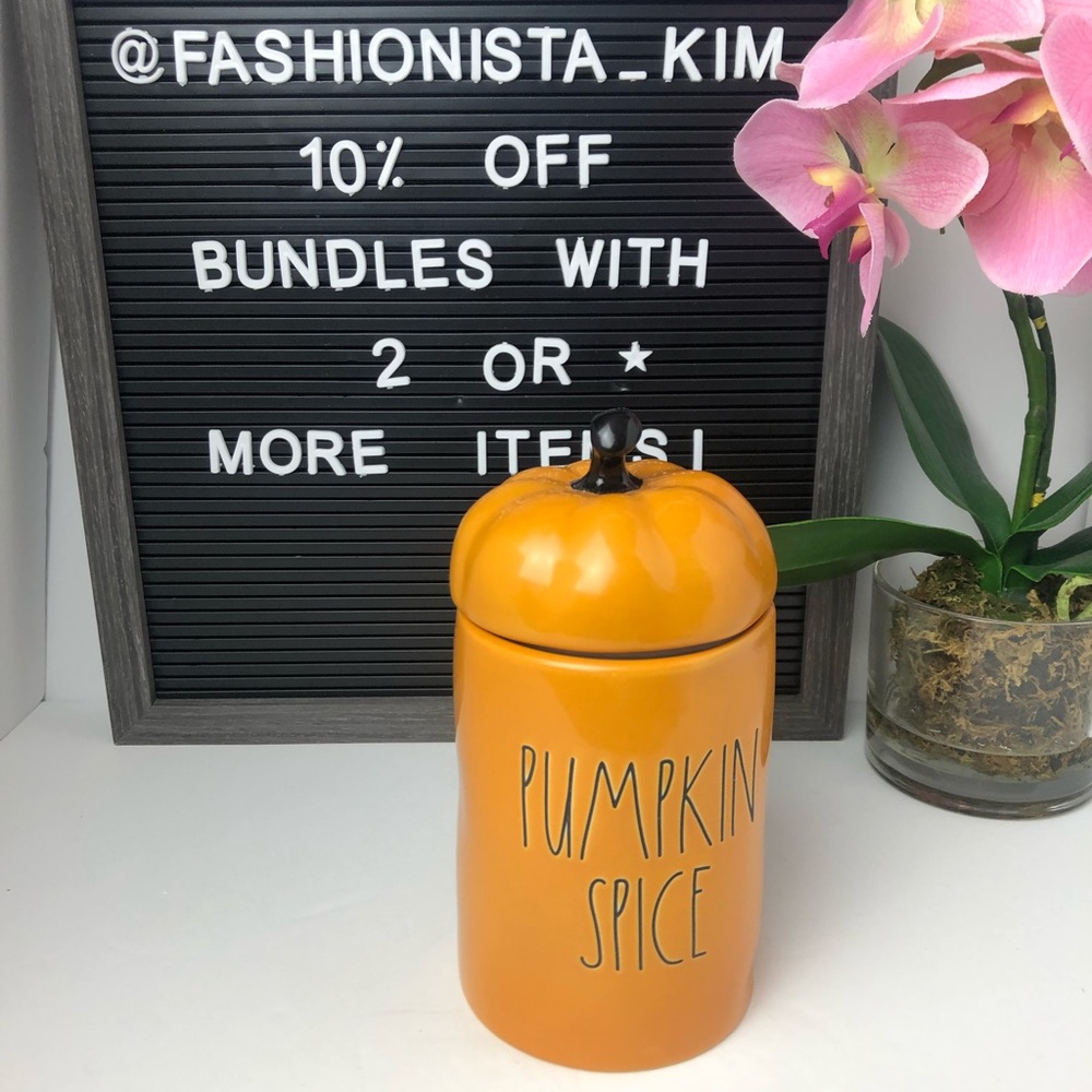 🍁🍂 NEW Rae Dunn Pumpkin Spice candle - Picture 2 of 8